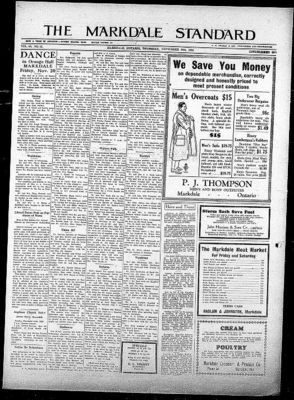 Markdale Standard (Markdale, Ont.1880), 12 Nov 1931