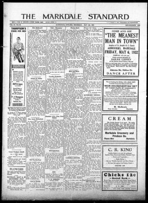 Markdale Standard (Markdale, Ont.1880), 5 May 1932