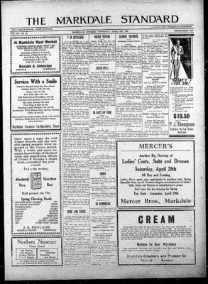 Markdale Standard (Markdale, Ont.1880), 20 Apr 1933