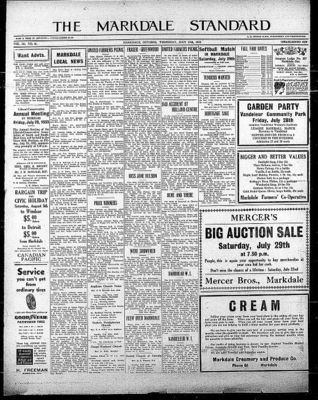 Markdale Standard (Markdale, Ont.1880), 27 Jul 1933