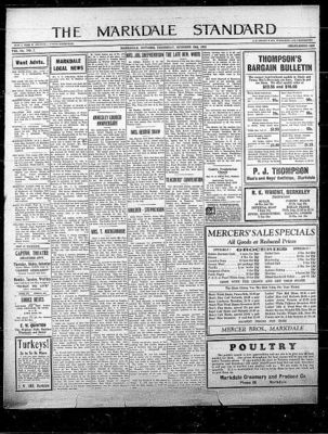 Markdale Standard (Markdale, Ont.1880), 19 Oct 1933