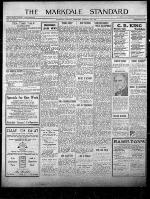 Markdale Standard (Markdale, Ont.1880), 18 Jan 1934