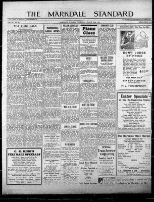 Markdale Standard (Markdale, Ont.1880), 29 Mar 1934