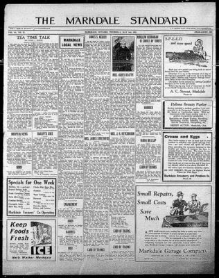 Markdale Standard (Markdale, Ont.1880), 3 May 1934