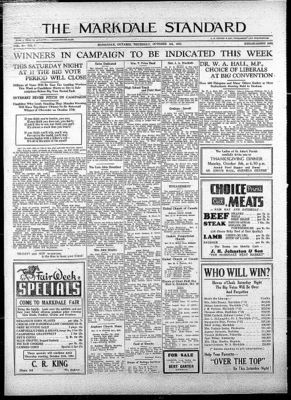 Markdale Standard (Markdale, Ont.1880), 4 Oct 1934