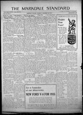 Markdale Standard (Markdale, Ont.1880), 27 Dec 1934