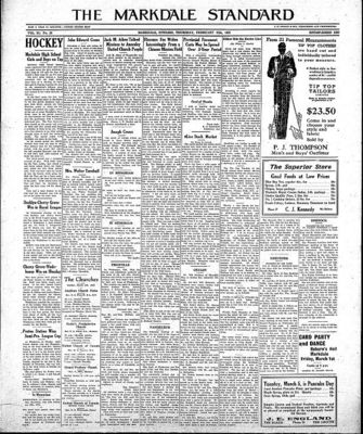 Markdale Standard (Markdale, Ont.1880), 28 Feb 1935