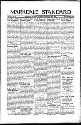 Markdale Standard (Markdale, Ont.1880), 20 Feb 1936