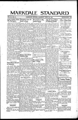 Markdale Standard (Markdale, Ont.1880), 9 Apr 1936