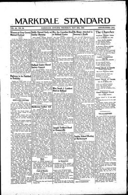 Markdale Standard (Markdale, Ont.1880), 28 May 1936