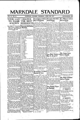 Markdale Standard (Markdale, Ont.1880), 29 Apr 1937