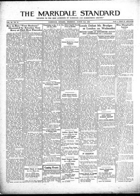 Markdale Standard (Markdale, Ont.1880), 31 Mar 1938