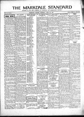 Markdale Standard (Markdale, Ont.1880), 21 Apr 1938