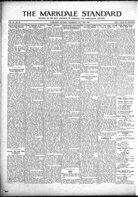 Markdale Standard (Markdale, Ont.1880), 26 May 1938