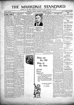 Markdale Standard (Markdale, Ont.1880), 29 Dec 1938