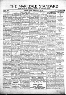 Markdale Standard (Markdale, Ont.1880), 11 May 1939