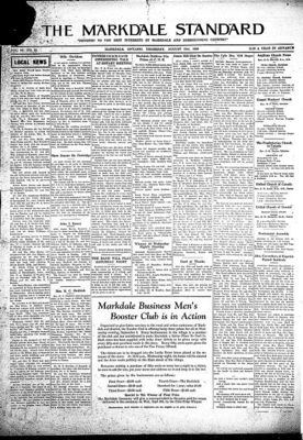 Markdale Standard (Markdale, Ont.1880), 31 Aug 1939