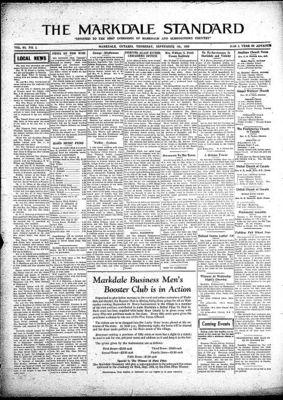 Markdale Standard (Markdale, Ont.1880), 7 Sep 1939