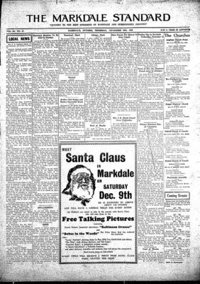 Markdale Standard (Markdale, Ont.1880), 30 Nov 1939