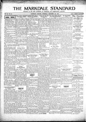 Markdale Standard (Markdale, Ont.1880), 14 Dec 1939