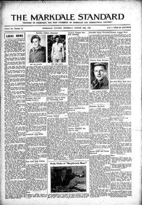 Markdale Standard (Markdale, Ont.1880), 30 Aug 1945