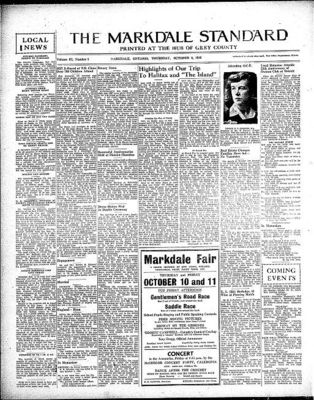 Markdale Standard (Markdale, Ont.1880), 3 Oct 1946