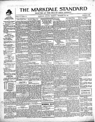 Markdale Standard (Markdale, Ont.1880), 19 Dec 1946