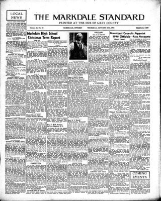 Markdale Standard (Markdale, Ont.1880), 22 Jan 1948