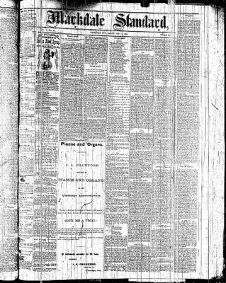 Markdale Standard (Markdale, Ont.1880), 14 Jan 1881