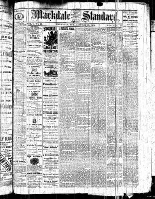 Markdale Standard (Markdale, Ont.1880), 20 Jan 1882