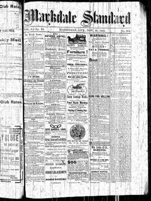 Markdale Standard (Markdale, Ont.1880), 16 Nov 1882