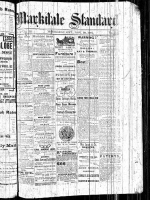 Markdale Standard (Markdale, Ont.1880), 30 Nov 1882