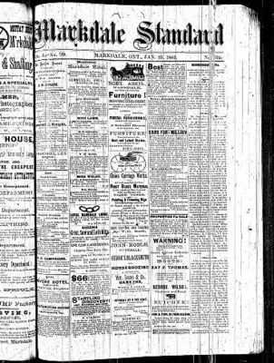 Markdale Standard (Markdale, Ont.1880), 25 Jan 1883