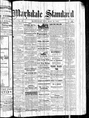 Markdale Standard (Markdale, Ont.1880), 15 Mar 1883