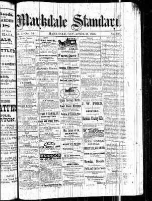 Markdale Standard (Markdale, Ont.1880), 19 Apr 1883