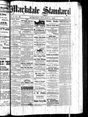 Markdale Standard (Markdale, Ont.1880), 3 May 1883