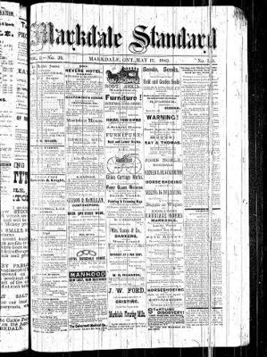 Markdale Standard (Markdale, Ont.1880), 17 May 1883