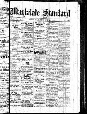 Markdale Standard (Markdale, Ont.1880), 18 Oct 1883