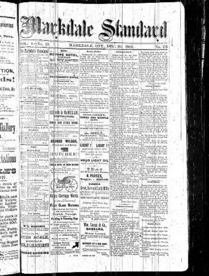 Markdale Standard (Markdale, Ont.1880), 20 Dec 1883