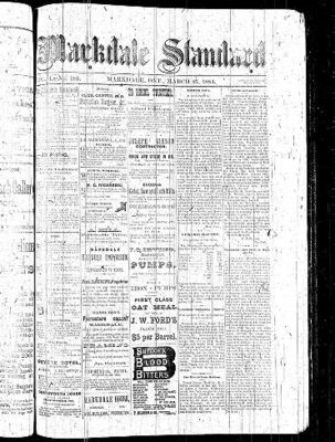 Markdale Standard (Markdale, Ont.1880), 27 Mar 1884