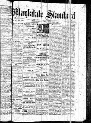 Markdale Standard (Markdale, Ont.1880), 26 Jun 1884