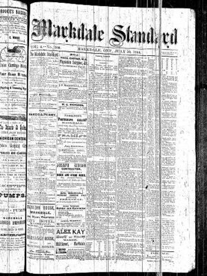 Markdale Standard (Markdale, Ont.1880), 10 Jul 1884