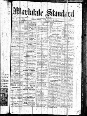 Markdale Standard (Markdale, Ont.1880), 23 Oct 1884