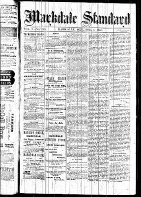 Markdale Standard (Markdale, Ont.1880), 5 Feb 1885