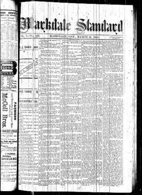 Markdale Standard (Markdale, Ont.1880), 19 Mar 1885