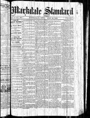 Markdale Standard (Markdale, Ont.1880), 25 Feb 1886