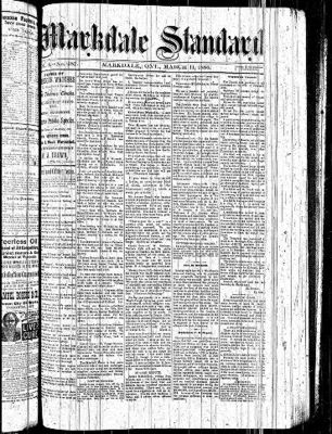 Markdale Standard (Markdale, Ont.1880), 11 Mar 1886