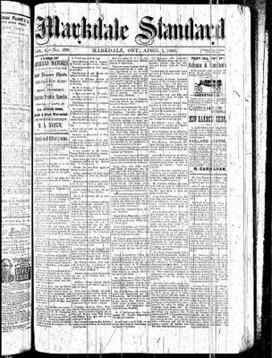 Markdale Standard (Markdale, Ont.1880), 1 Apr 1886