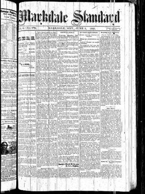 Markdale Standard (Markdale, Ont.1880), 3 Jun 1886