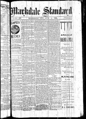 Markdale Standard (Markdale, Ont.1880), 5 Aug 1886